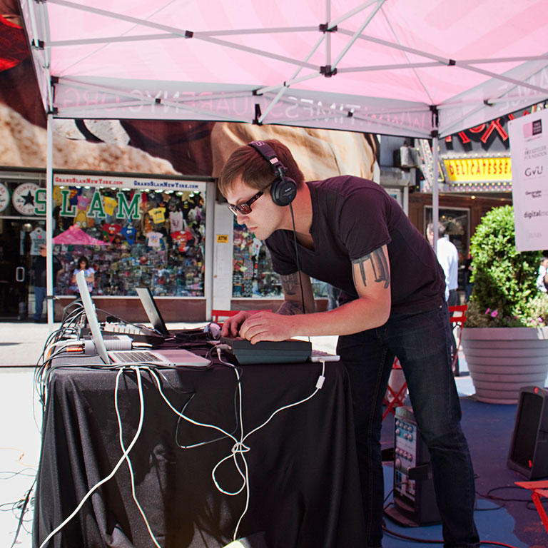 Urban Remix: a collaborative and locative sound project