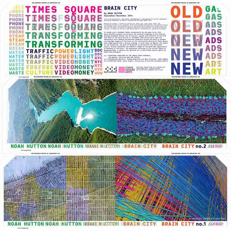 Times Square Transformation: Brain City