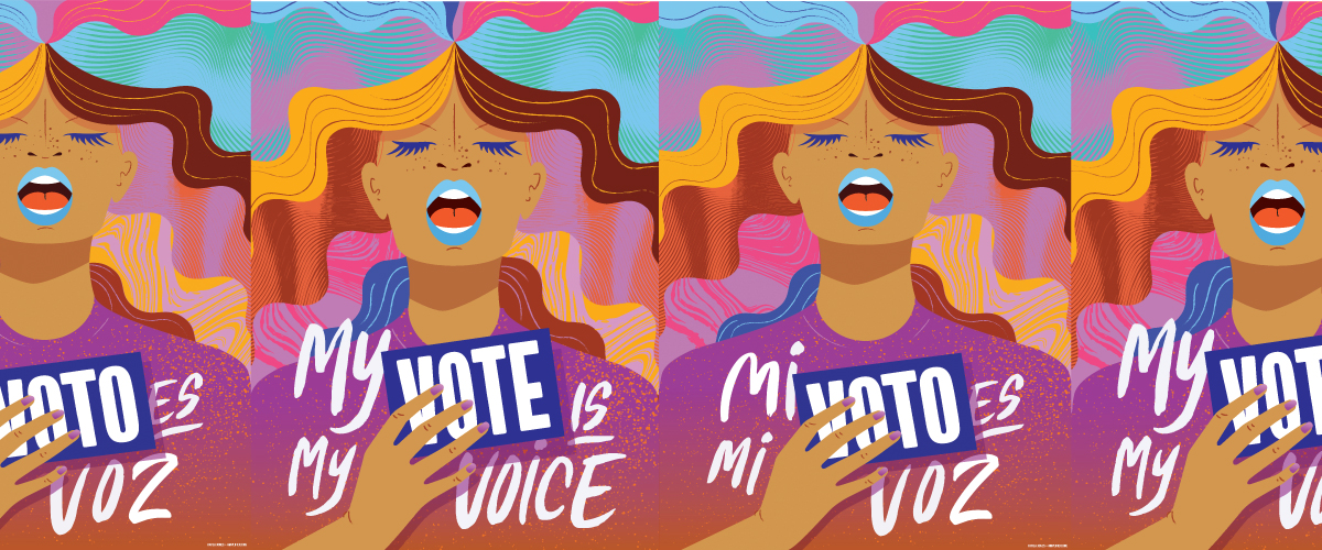 Kayla Jones my vote my voice masthead