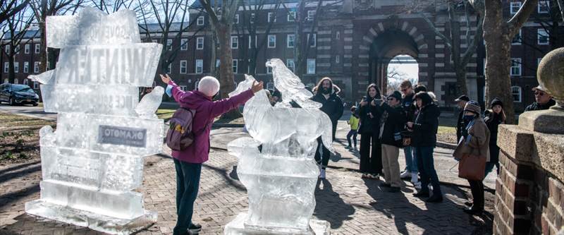 2023 Governors Island Ice Sculpture Show masthead