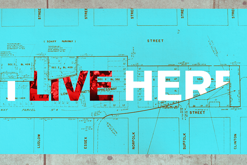 I LIVE HERE press release