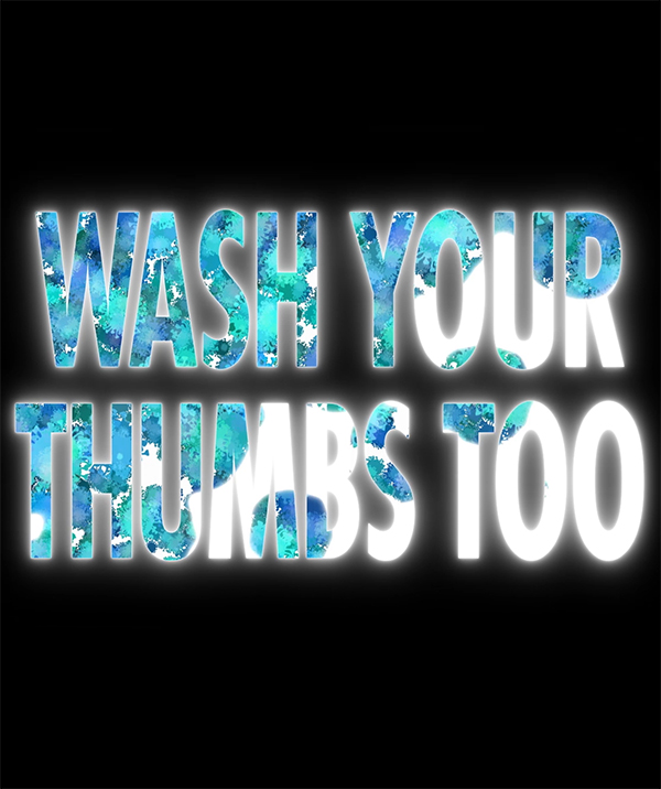 Jenny Holzer thumbnail Wash Your Thumbs Too