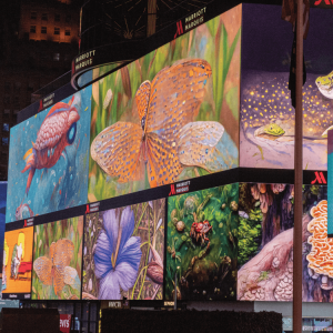 Critically Extant on the screens, project image
