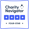 Charity Navigator Four Star Rating Badge